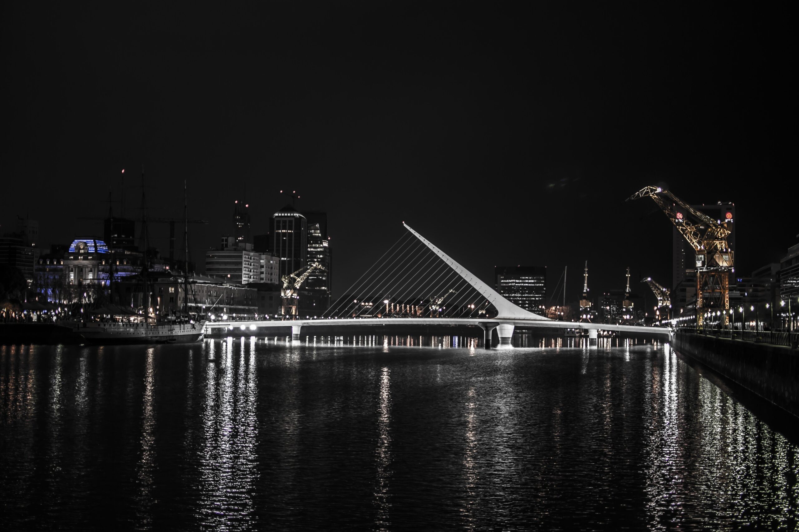 Bridge at Puerto Madero, Buenos Aires